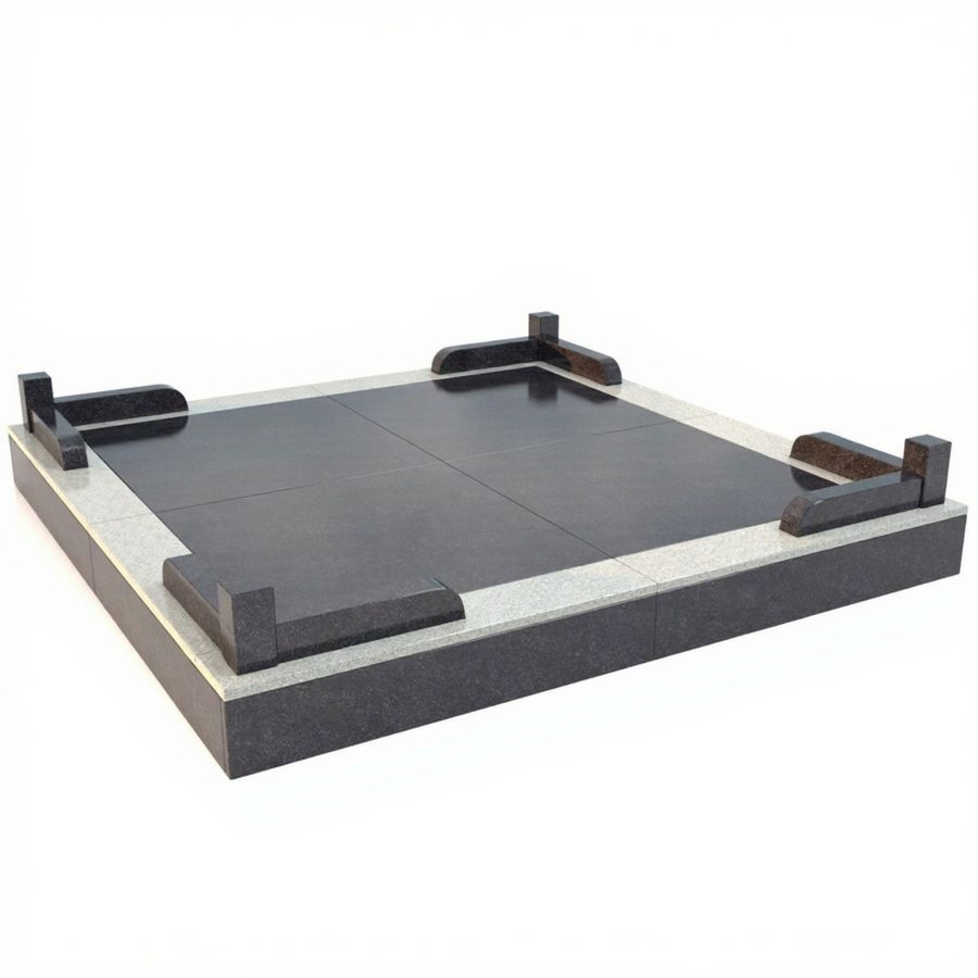 Гранитная ограда 2