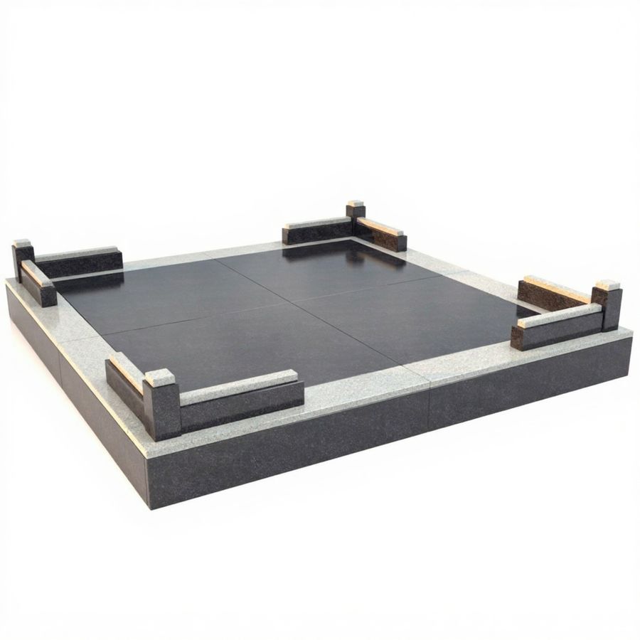 Гранитная ограда 4