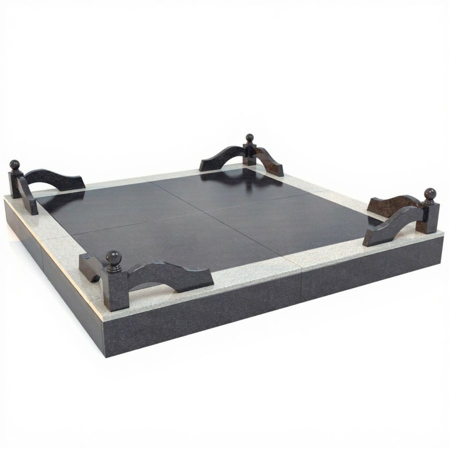 Гранитная ограда 7