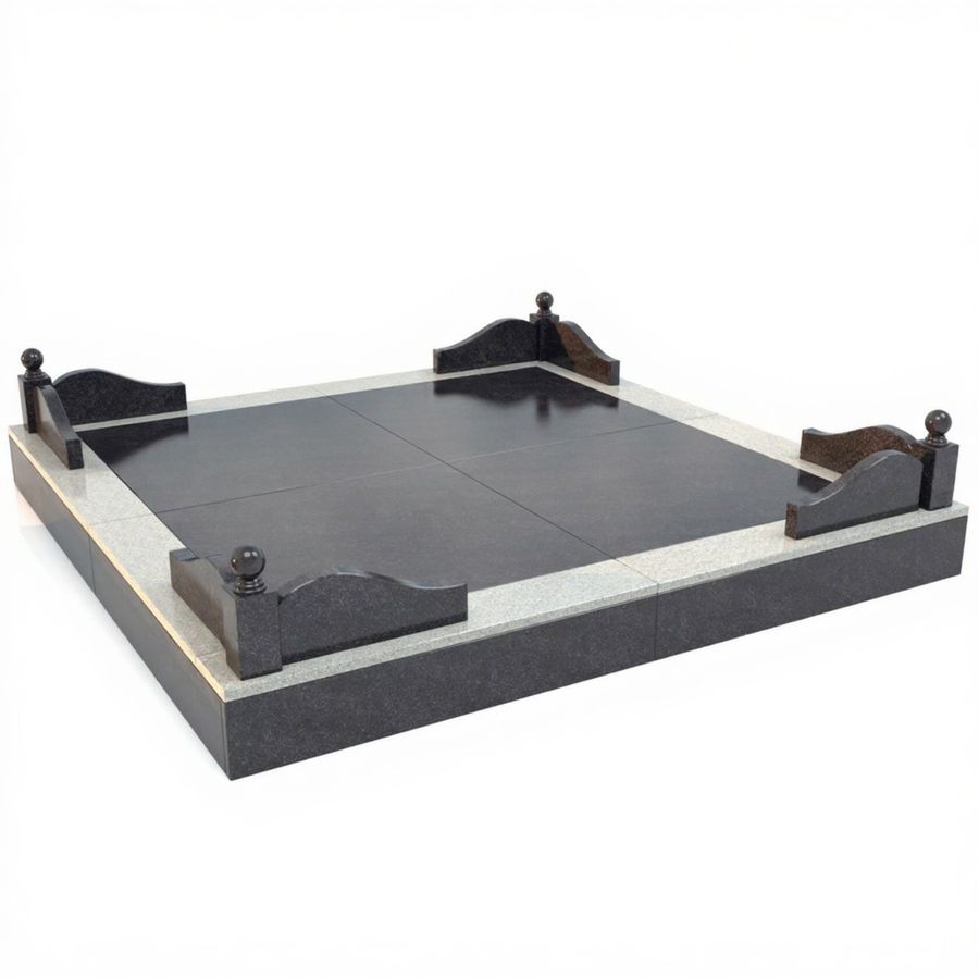 Гранитная ограда 8