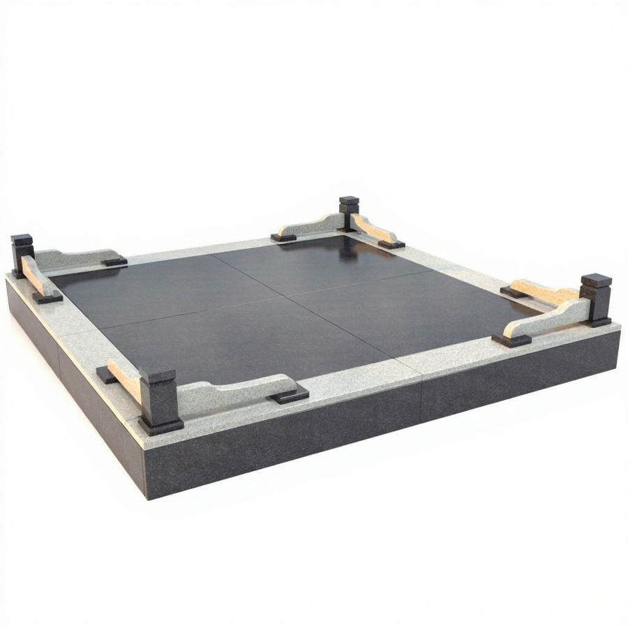 Гранитная ограда 9