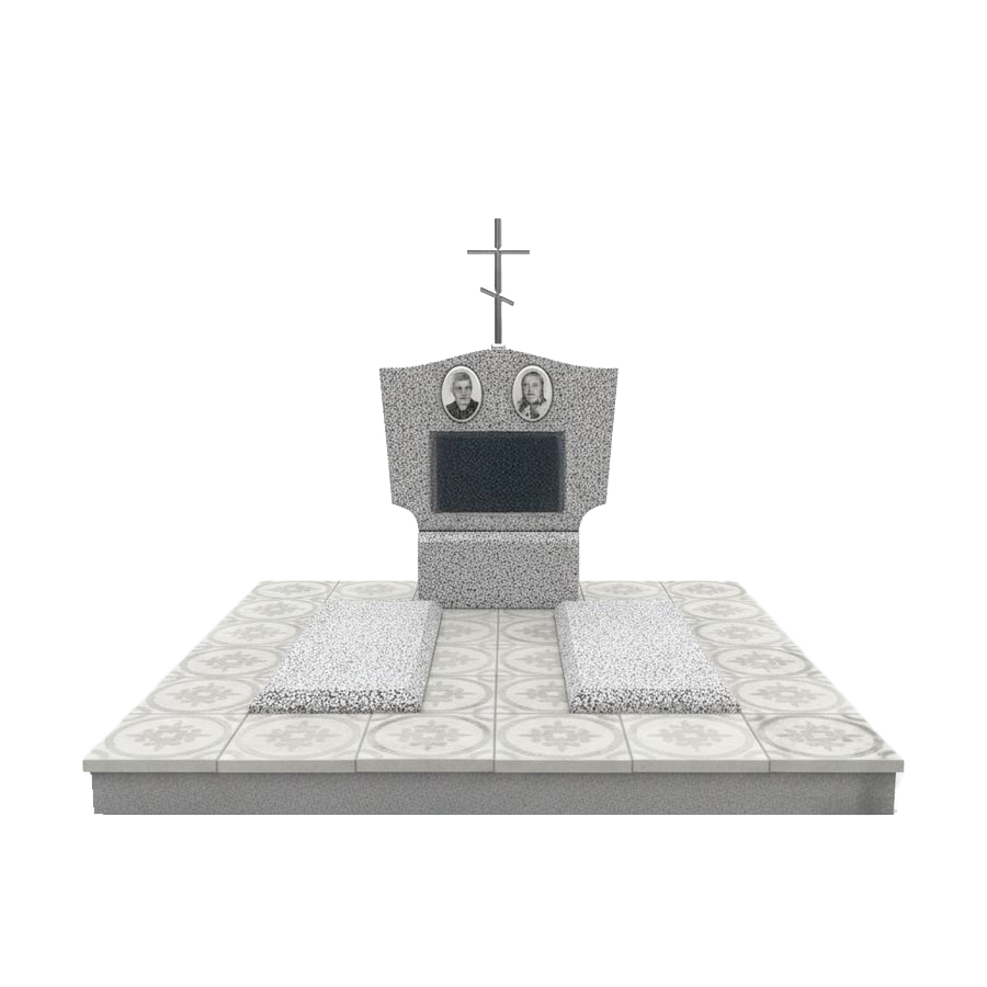 Памятник из мраморной крошки 6